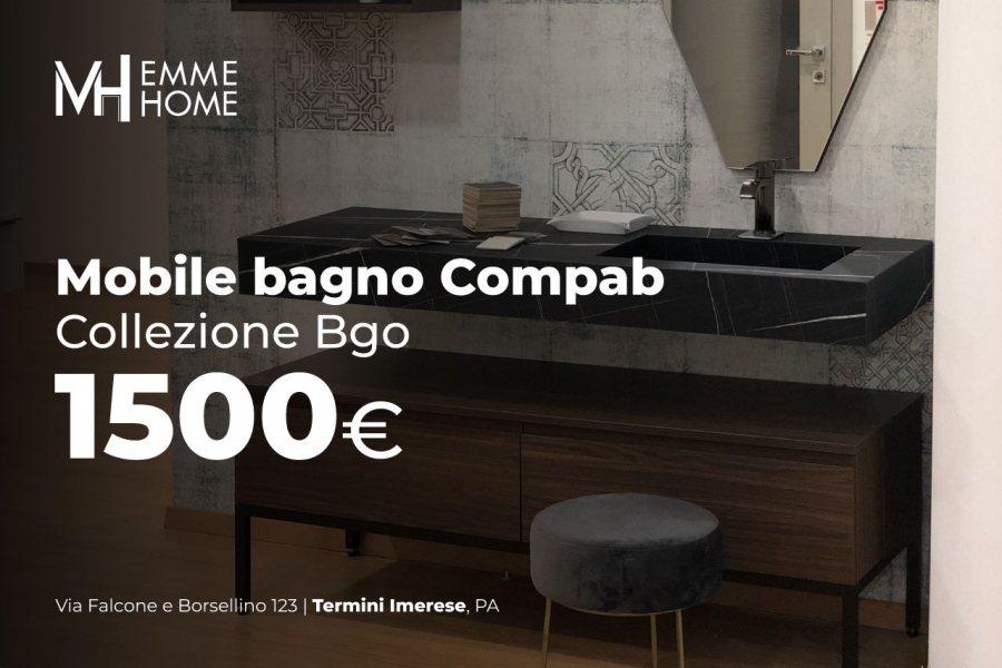 I mobili da bagno della collezione B-go garantiscono qualità e cura nei particolari.